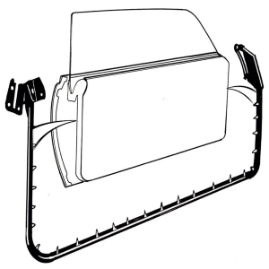 Dennis Carpenter - Door Seal Kit - Front - Image 4