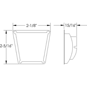 Steele Rubber - Parking Brake Pedal Pad - Image 2