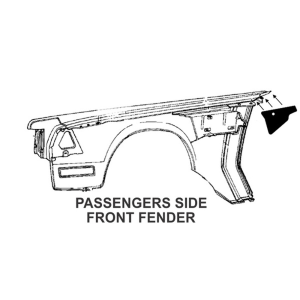 Steele Rubber - Hood to Cowl Seal - 3 Piece - Image 9