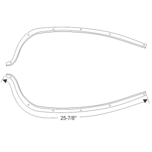 Steele Rubber - Rear Door Lock Striker Seal - Image 3