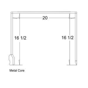 Steele Rubber - Roof Rail Seal - Over Rear Doors - Image 5