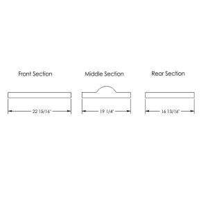 Steele Rubber - Convertible Top Seal Kit - 6 Piece - Image 2