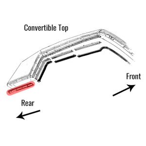 Steele Rubber - Rear Roof Side Rail Pads - Image 3