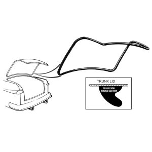 Dennis Carpenter - Trunk Seal - On Lid - Image 2