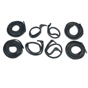 Door Seal - Front & Rear - Complete 8 Piece Kit