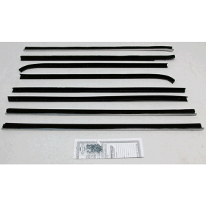Beltline Weatherstrip - 8 Piece Complete Kit