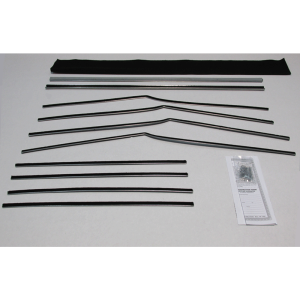 Beltline Weatherstrip & Window Channel - 12 Piece Complete Kit