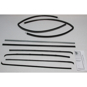 Beltline Weatherstrip & Window Channel - 8 Piece Complete Kit