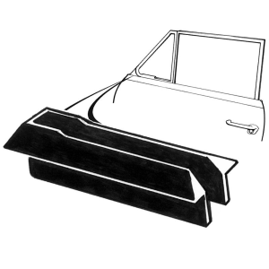 Dennis Carpenter - Vent Window Foot Seal - Image 2