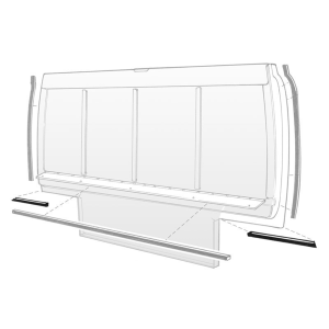 Outer Lower Tailgate Seal 