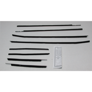 Beltline / Anti-Rattler Weatherstrip - 8 Piece Complete Kit