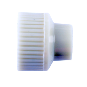 Dennis Carpenter - Radio Knob - White With Silver Insert - Image 2