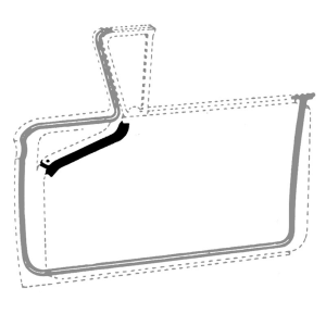 Dennis Carpenter - Door Dog Leg Seal - Image 2