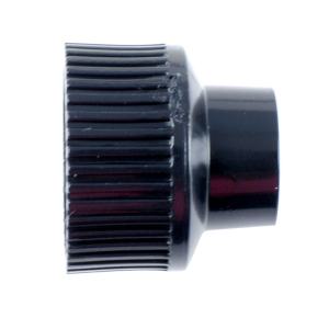 Dennis Carpenter - Radio Knob - Black With Silver Insert - Image 2