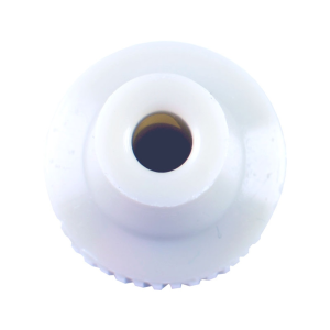 Dennis Carpenter - Air Vent Knob - White With Gold Insert - Image 3