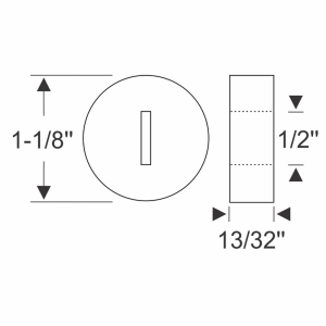 Dennis Carpenter - Door Check Arm Bumper - Image 2