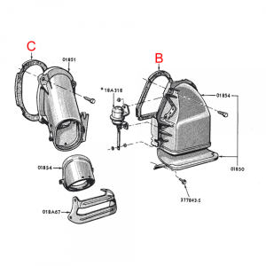 Rubber The Right Way - Heater & AC Gasket Kit - 23 Piece - Image 3