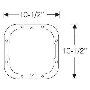 Steele Rubber - Heater To Firewall Gasket - Image 2