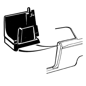 Dennis Carpenter - Quarter Window Lower Seal - Image 1