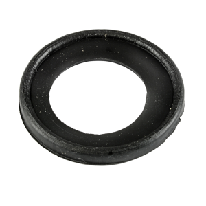 1963 Ford trunk lock cylinder mounting pad side view.