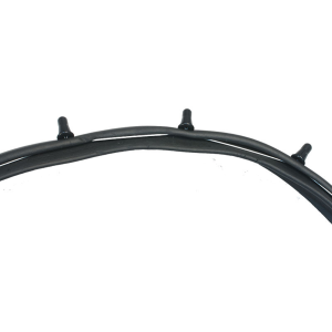 1963 and 1964 Ford and Mercury door seal showing clips.