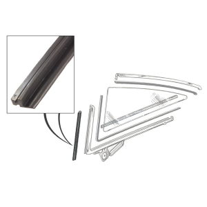 Quarter Window Leading Edge Seals