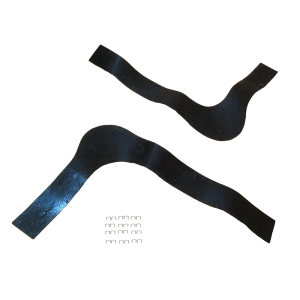 1964 and 1965 Ford radiator core support to fender seal kit.