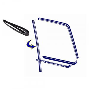 1967-72 Ford Truck division bar glass run channel.