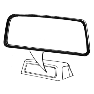 1967-72 Ford Truck rear window seal.