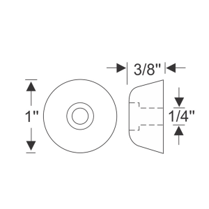 1949-56 Buick hood to radiator grille frame bumper dimensions.
