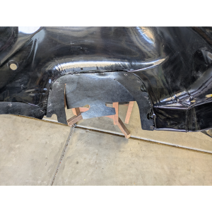 1967-68 Chevy Camaro & Pontiac Firebird A Arm Dust Shield Kit.