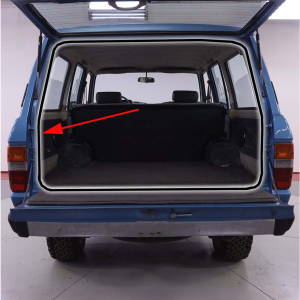 Rear gate seal for 1981-90 Toyota Land Cruiser.