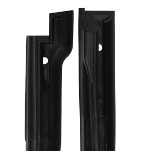 1955-57 Chevy Bel Air and Pontiac Star Chief 2 door hardtop wagon roof rail seal kit molded ends.