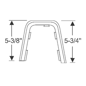 1953 Cadillac steering column to dash seal.