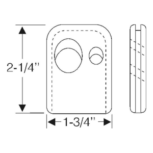 1949-54 Chevy Restoration Parts Firewall Grommet - Part #04-111G