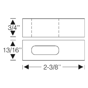 1937-55 Chevy Restoration Parts Clutch and Brake Pedal Bumper - Part #08-004G