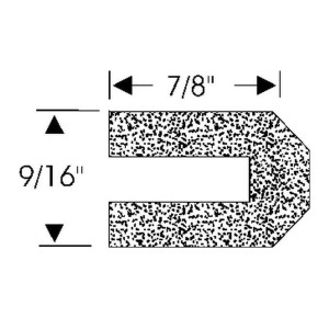 1930-61 Cadillac & Chevy Restoration Parts Running Board OR Inner Fender Splash Filler - Part #03-092X