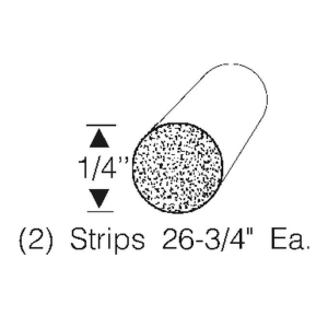 1953-55 Chevy & Pontiac Restoration Parts Taillight Housing To Body Gasket - Part #06-304P