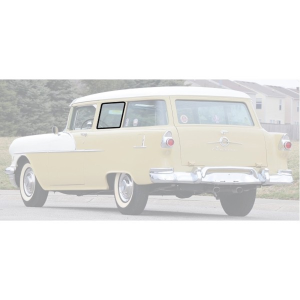 1955-57 Chevy & Pontiac Restoration Parts Middle Side Window Weatherstrips - Part #10-364W