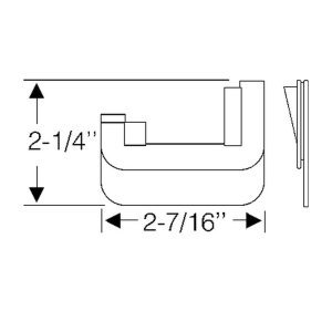 1964-65 Buick Chevy Oldsmobile & Pontiac Restoration Parts Convertible Quarter Window Filler Part #13-016X