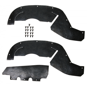 A Arm / Inner Fender Dust Shield / Splash Shield Kit