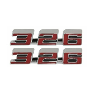 "326" Hood Emblem