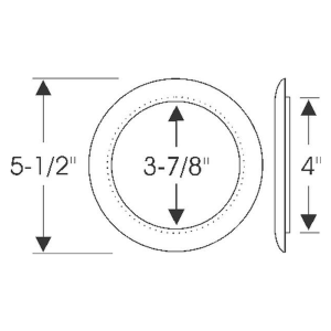 1950-64 Cadillac Restoration Parts Front Coil Spring Insulator / Pad Kit - Part #07-010X.