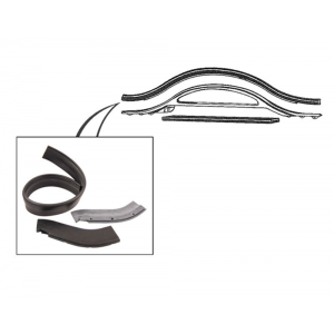 1949 Mercury Restoration Parts Radiator Air Deflector Seal - Part #RA-3