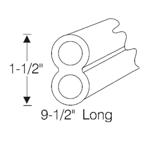 1950-53 Buick Cadillac & Oldsmobile Restoration Parts Door Conduit - Part #06-009X