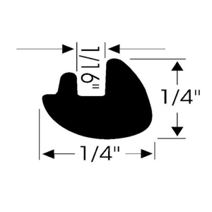 1964-65 Buick & Oldsmobile Restoration Parts Taillight Housing to Rear Quarter Panel Seal - Part #06-015X