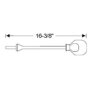 1950-51 Buick Restoration Parts Taillight Wiring Conduit Kit - Part #06-018X.