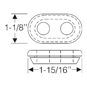 Hydraulic Lines Through Sheet Metal Grommet