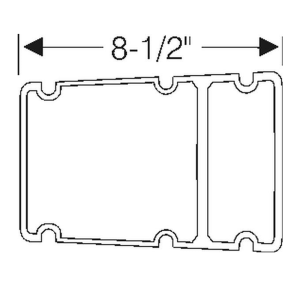 1958 Buick Restoration Parts Taillight Lens Gasket Kit - Part #06-043P