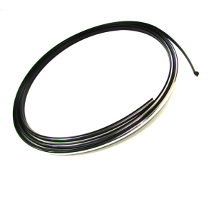 Windshield & Back Glass Lockstrips Lockstrip - Chrome - 7/16" Wide x 7/32" Tall - Part #10-527X